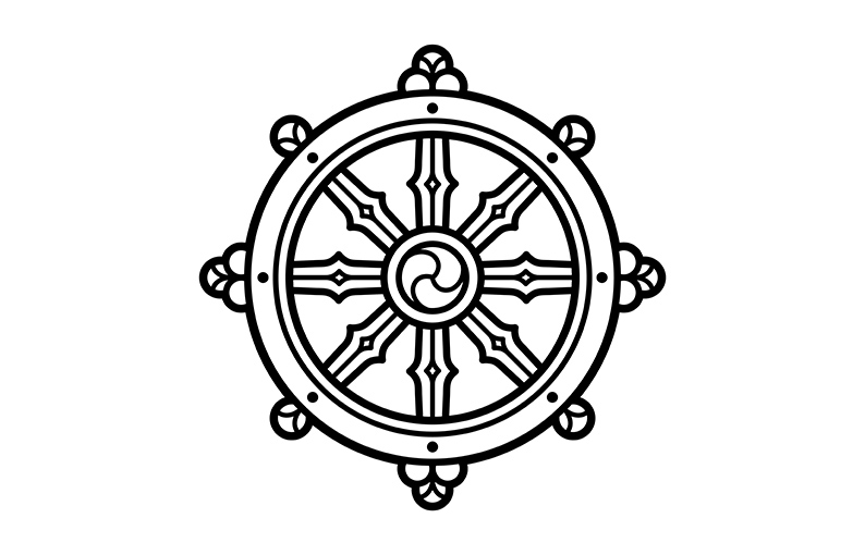 Significato e simbologia Ruota del Dharma Significato e simbologia Ruota del Dharma